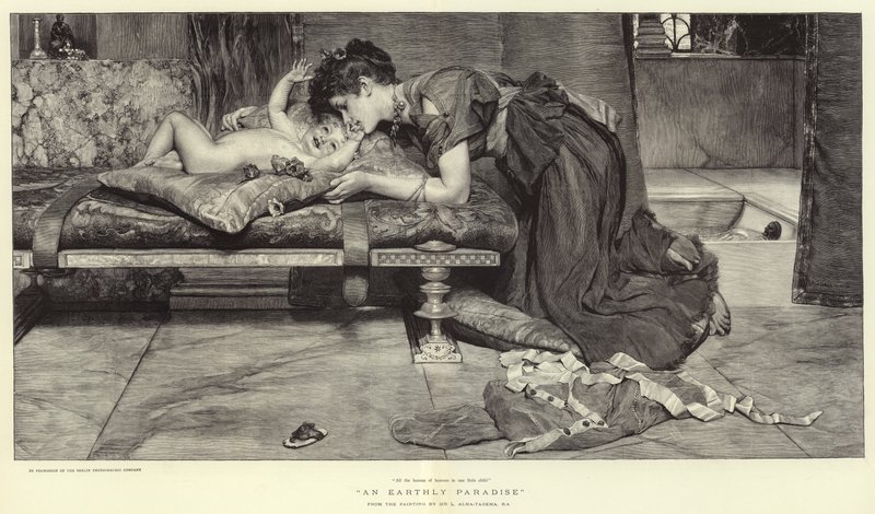 Pozemský ráj od Lawrence Alma Tadema
