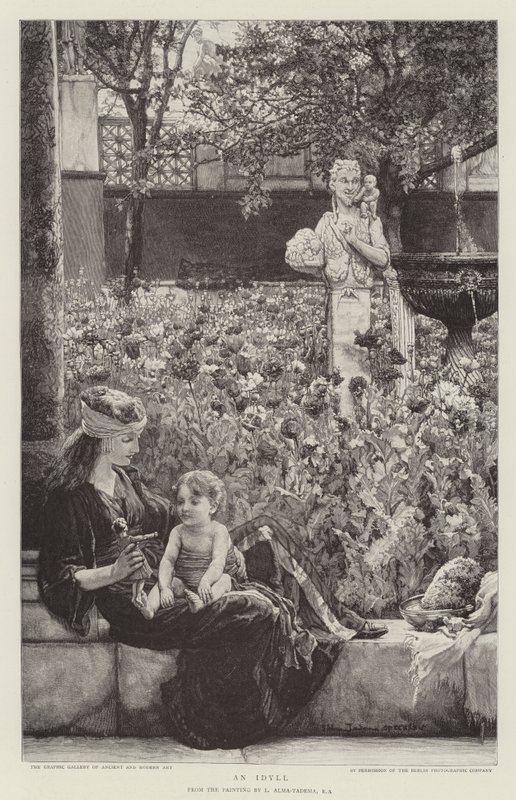 Idyla od Lawrence Alma Tadema
