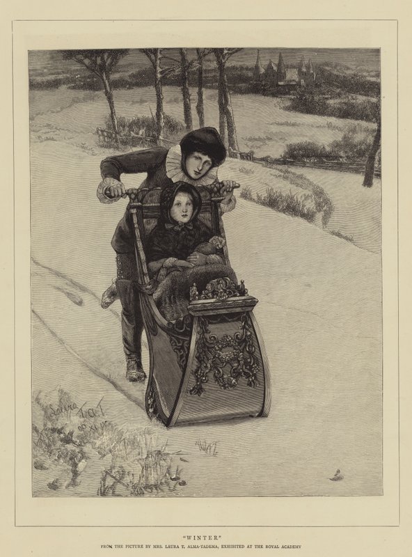 Zimní od Lawrence Alma Tadema
