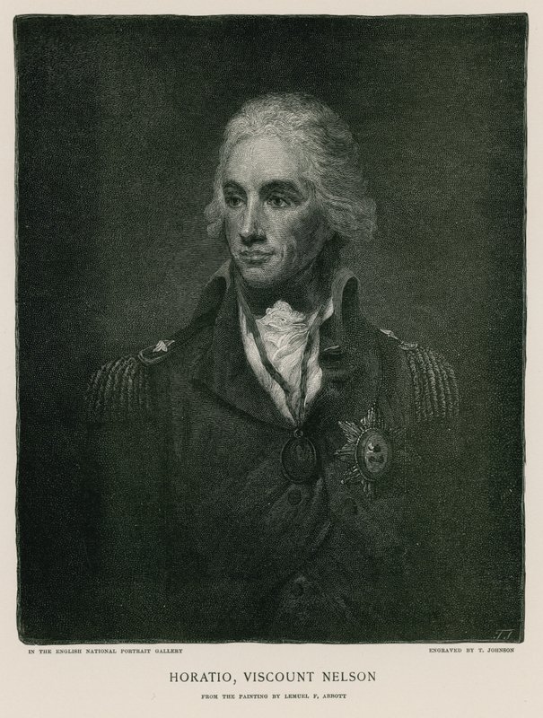 Horatio, vikomt Nelson od Lemuel Francis Abbott