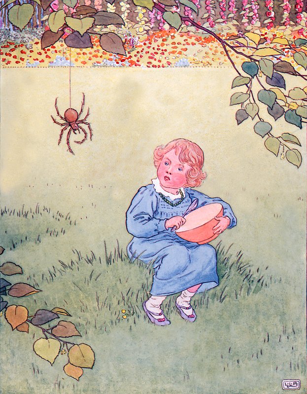 Malá slečna Muffetová od Leonard Leslie Brooke