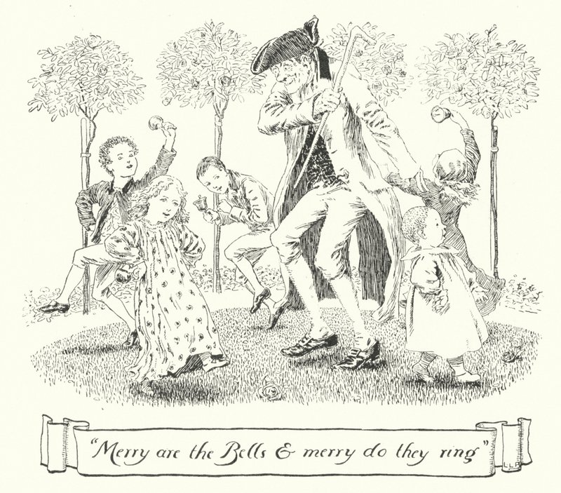 Veselé jsou zvony a veselé by zvonily (rytina) od Leonard Leslie Brooke