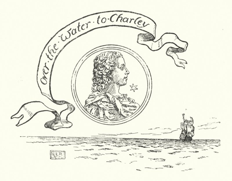 Přes vodu, přes moře a přes vodu k Charleymu (rytina) od Leonard Leslie Brooke