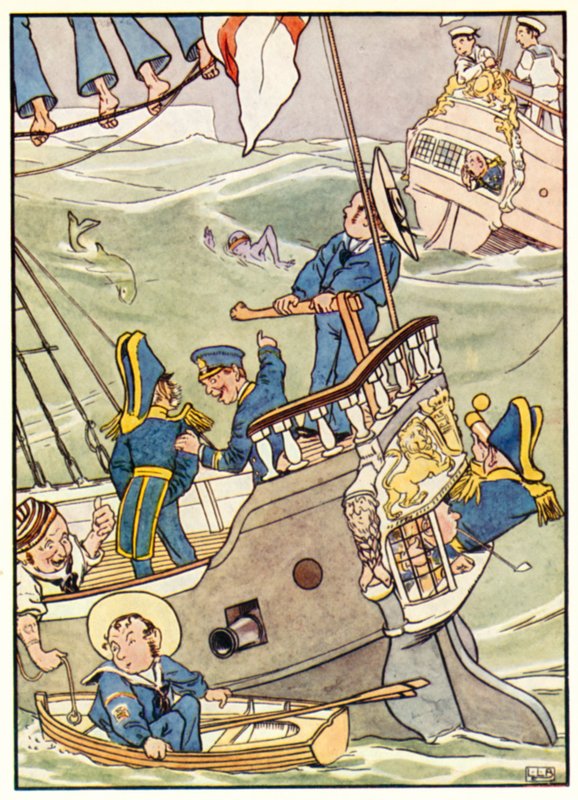 Pobble, který nemá prsty (barevné lito) od Leonard Leslie Brooke