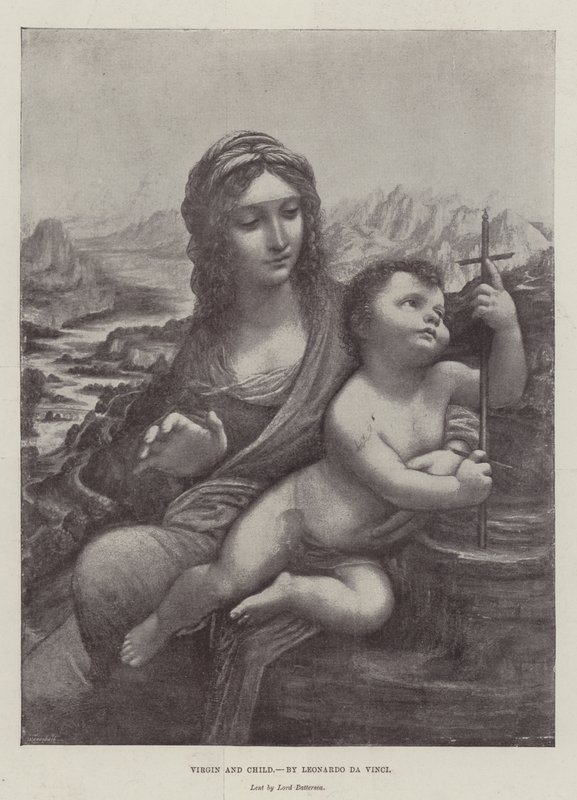 Panna a dítě od Leonardo da Vinci