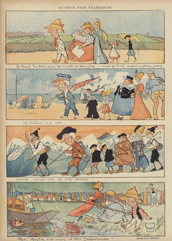 Ilustrace pro Le Rire od Leonce Burret