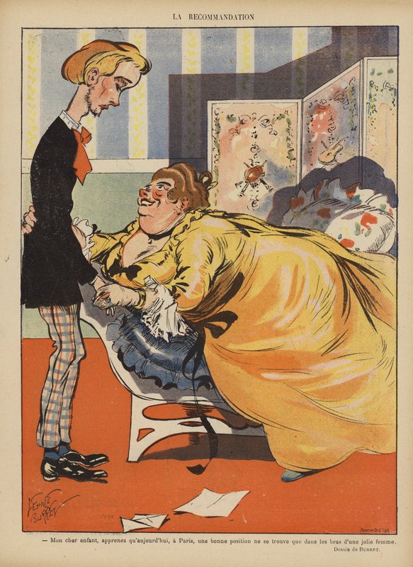 Ilustrace pro Le Rire od Leonce Burret