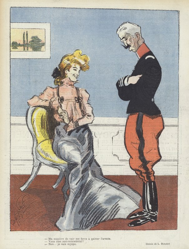 Ilustrace pro Le Rire od Leonce Burret