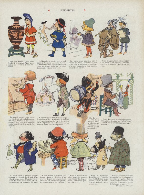 Ilustrace pro Le Rire od Leonce Burret
