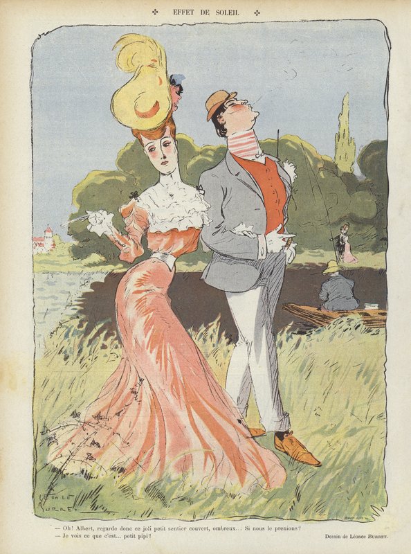 Ilustrace pro Le Rire od Leonce Burret