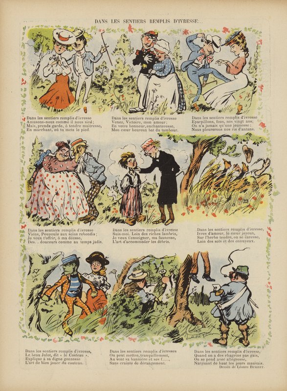 Ilustrace pro Le Rire od Leonce Burret