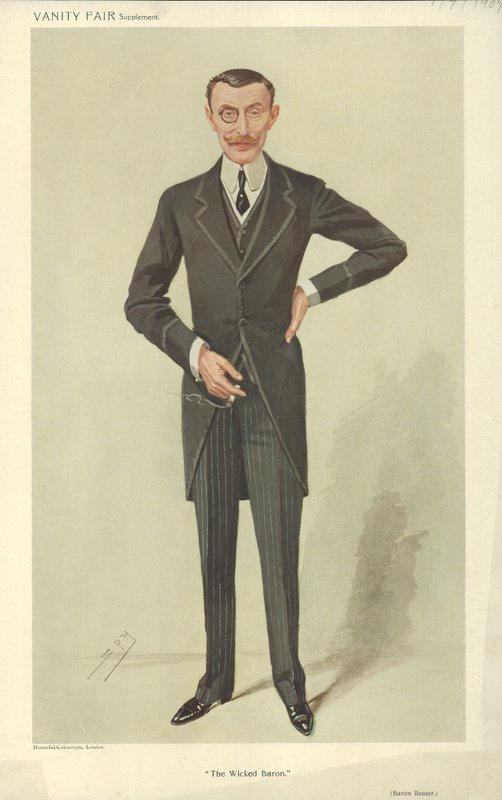 baron George de Reuter od Leslie Matthew Ward