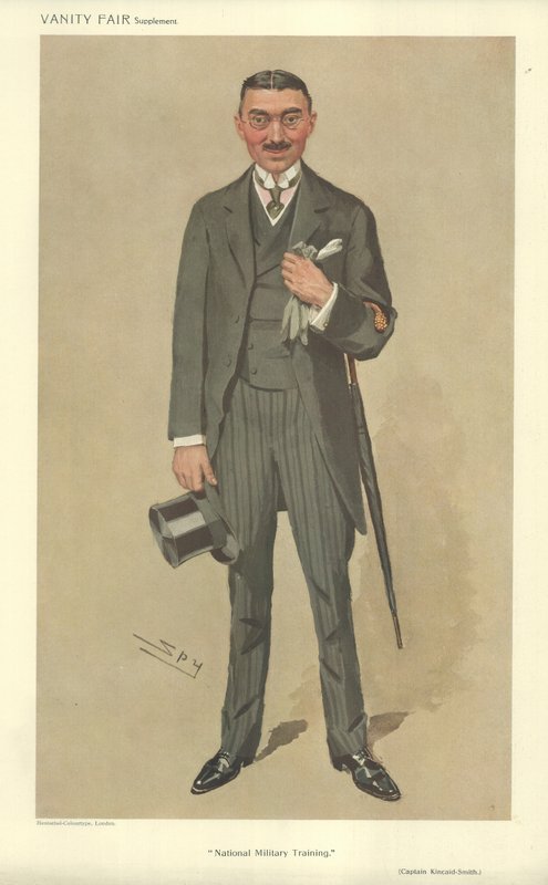 Kapitán Thomas Malcolm Harvey Kincaid-Smith od Leslie Matthew Ward