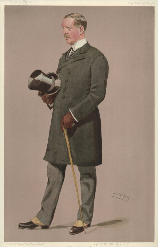 Plukovník Arthur Montagu Brookfield od Leslie Matthew Ward