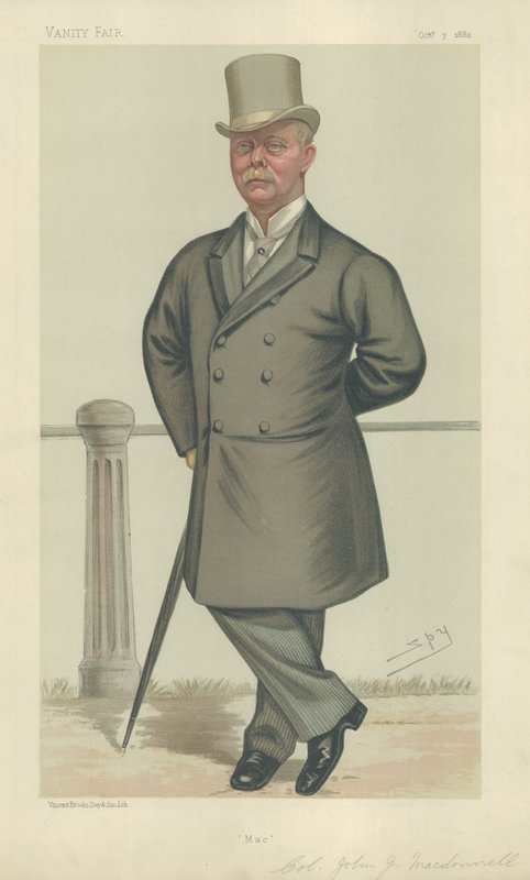 Plukovník John J MacDonnell od Leslie Matthew Ward