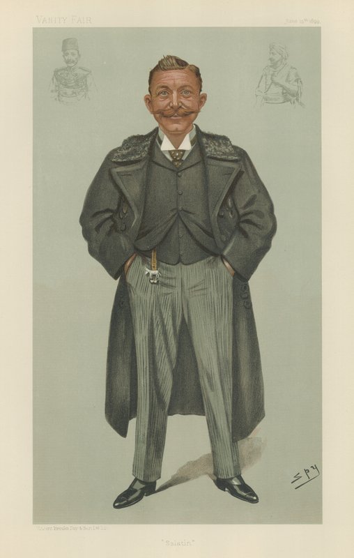 Plukovník Sir Rudolf Carl von Slatin od Leslie Matthew Ward