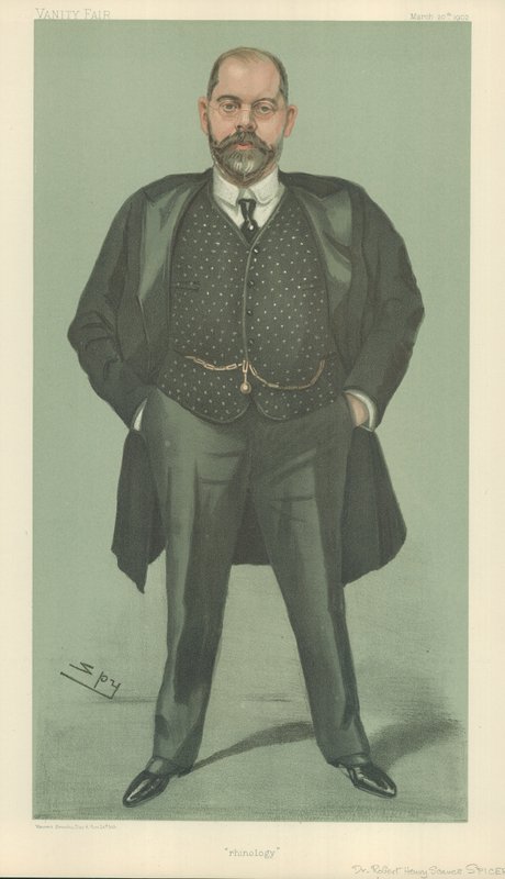 Dr Robert Henry Scanes Spicer, Rhinology, 20. března 1902, karikatura Vanity Fair od Leslie Matthew Ward