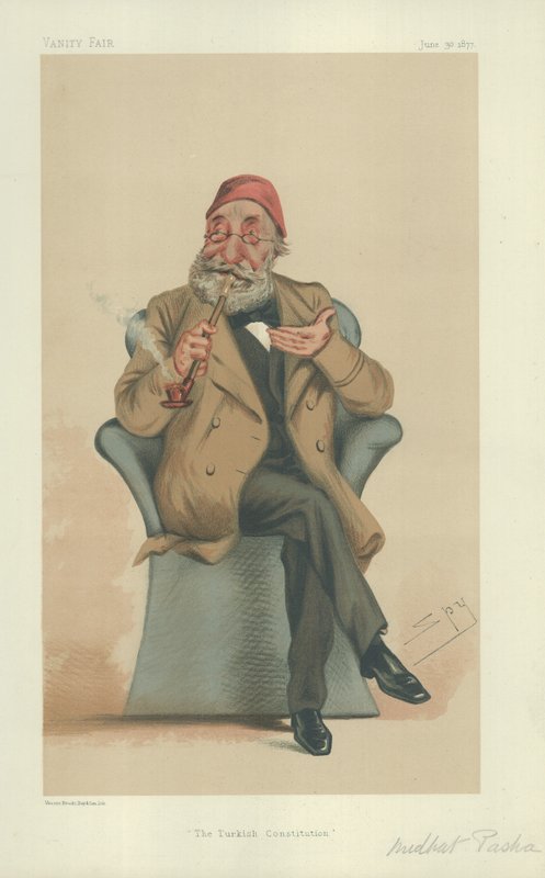 Jeho Výsost Midhat Pasha od Leslie Matthew Ward