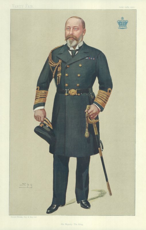 Jeho Veličenstvo král Edward VII od Leslie Matthew Ward