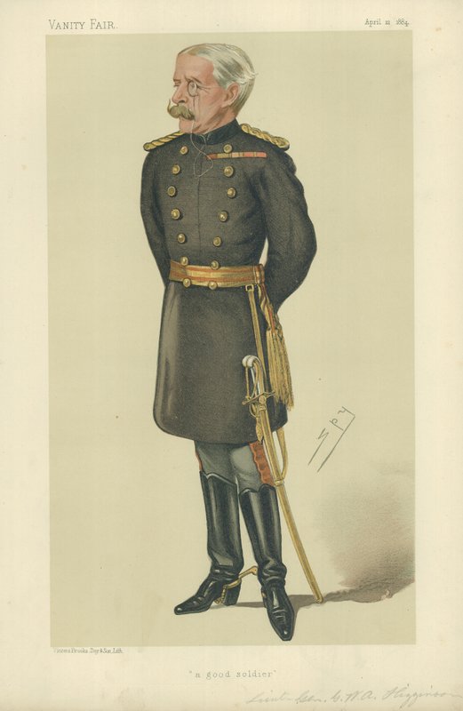 Generálporučík George Wentworth Alexander Higginson od Leslie Matthew Ward