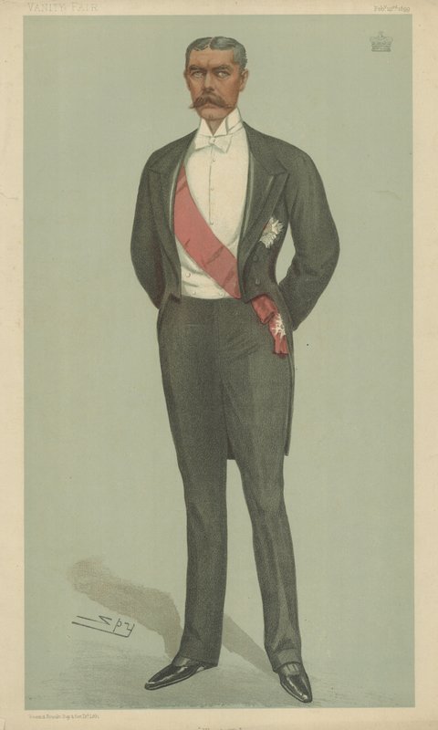 Lord Kitchener z Chartúmu od Leslie Matthew Ward