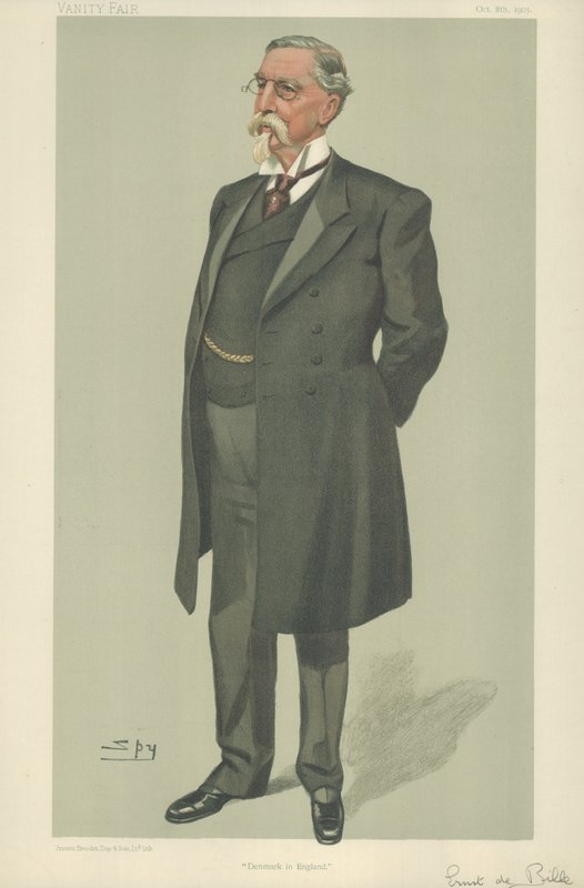 M. Frants Ernest De Bille, dánský ministr od Leslie Matthew Ward