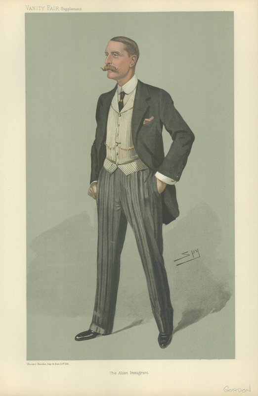 Major WIlliam Eden Evans-Gordon od Leslie Matthew Ward
