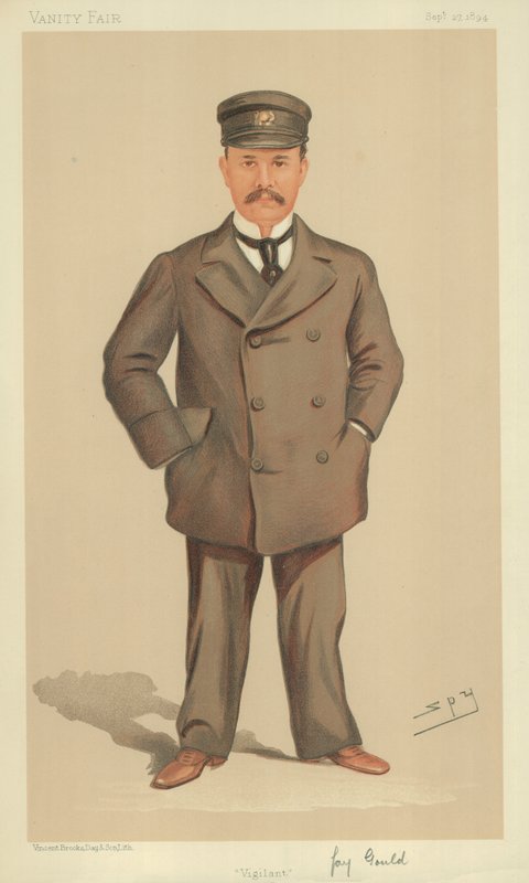 Pan George Jay Gould od Leslie Matthew Ward
