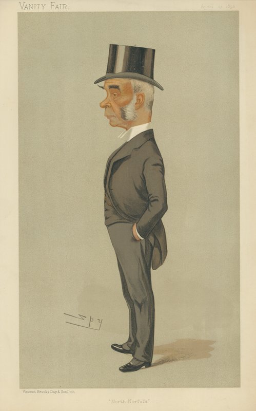 Pan Herbert Cozens-Hardy od Leslie Matthew Ward