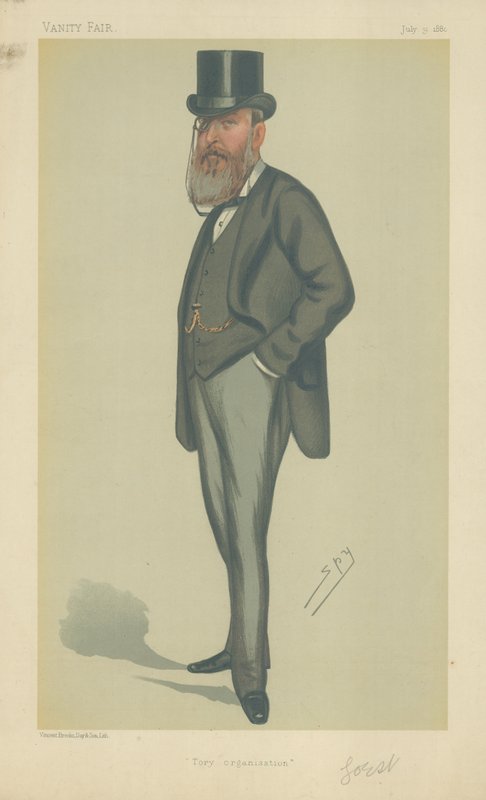 Pan John Eldon Gorst od Leslie Matthew Ward