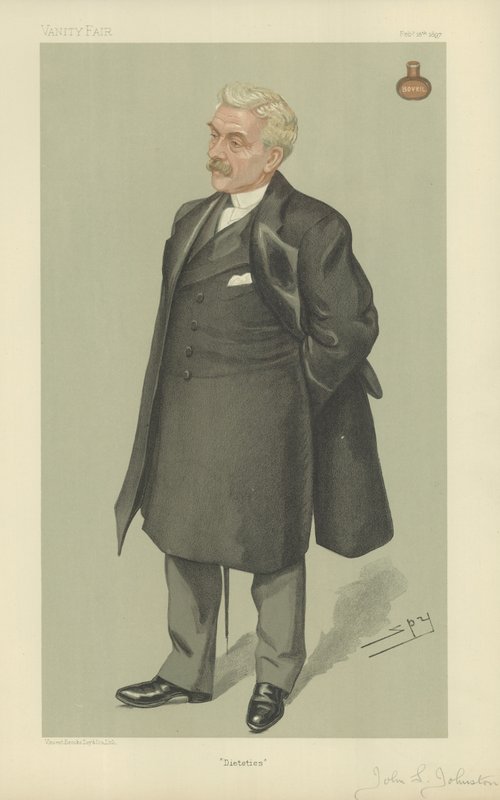Pan John Lawson Johnston od Leslie Matthew Ward