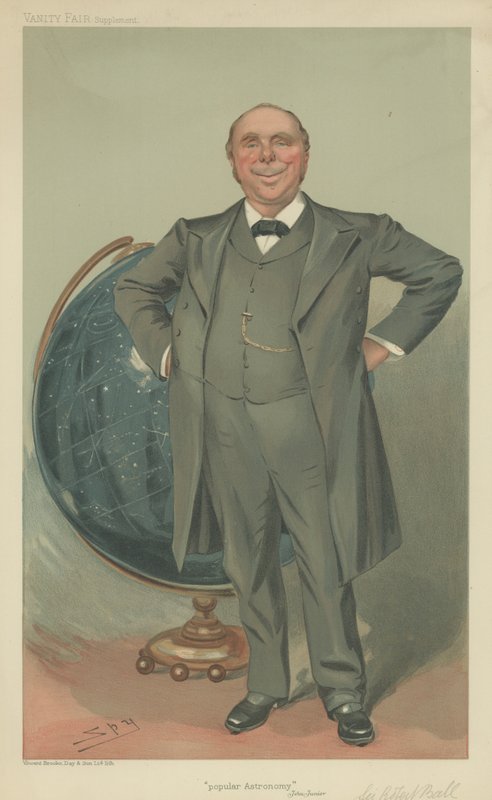 Pan Robert Stawell Ball od Leslie Matthew Ward