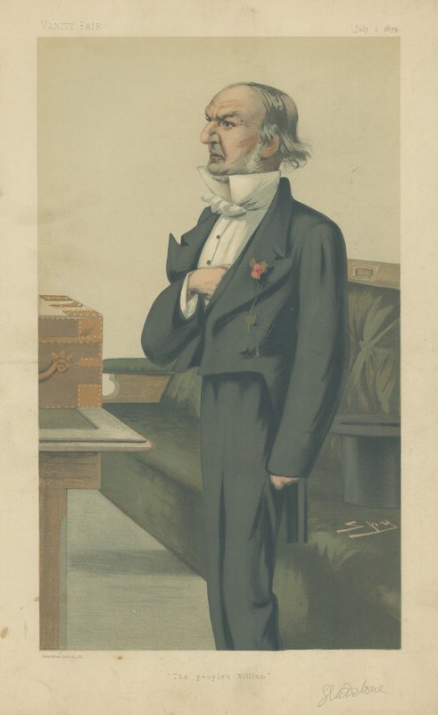Pan William Ewart Gladstone od Leslie Matthew Ward