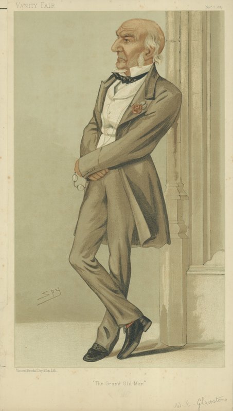 Pan William Ewart Gladstone od Leslie Matthew Ward