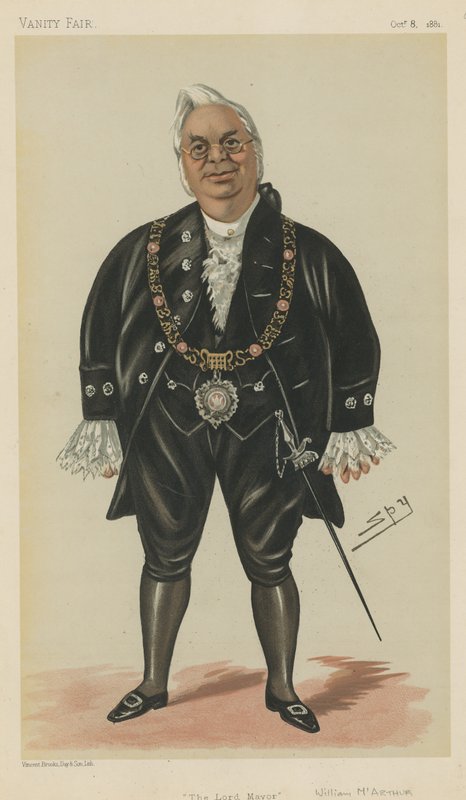 Pan William McArthur od Leslie Matthew Ward