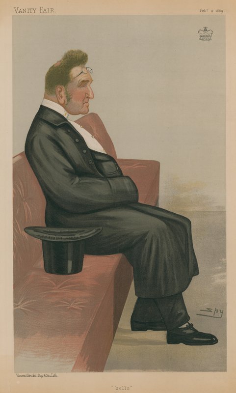 Portrét lorda Grimthorpa od Leslie Matthew Ward