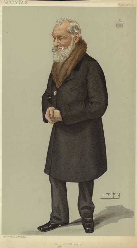 Portrét Williama Thomsona, barona Kelvina od Leslie Matthew Ward