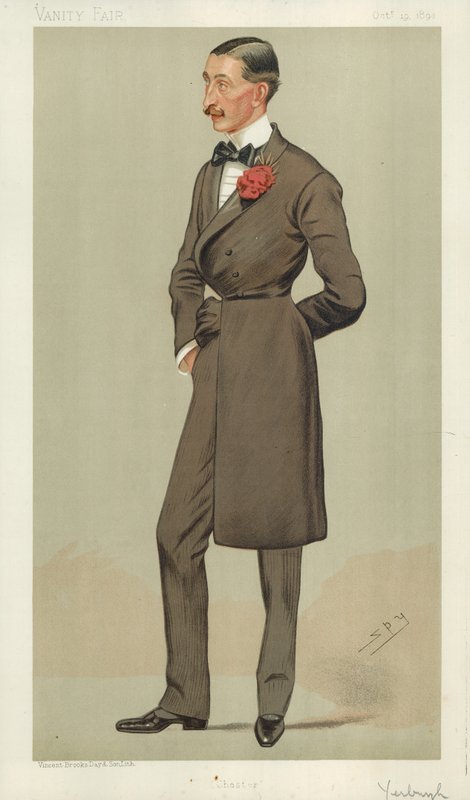 Robert Armstrong Yerburgh, Chester, 19. října 1893, karikatura Vanity Fair od Leslie Matthew Ward