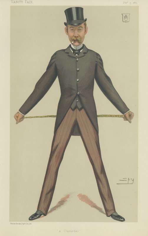 Sir B E Cunard od Leslie Matthew Ward