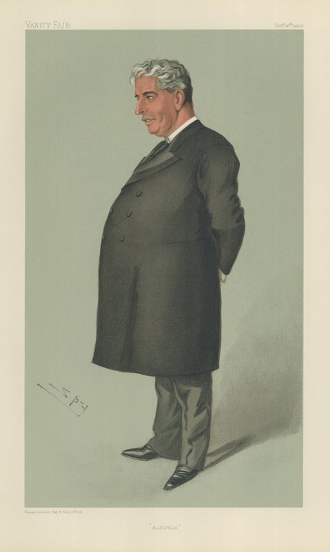 Sir Edmund Barton od Leslie Matthew Ward