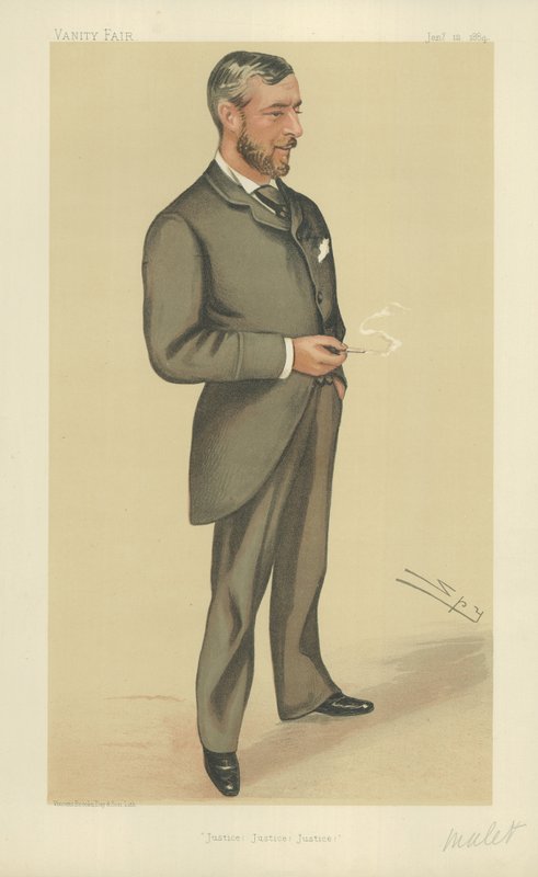 Sir Edward Baldwin Malet od Leslie Matthew Ward