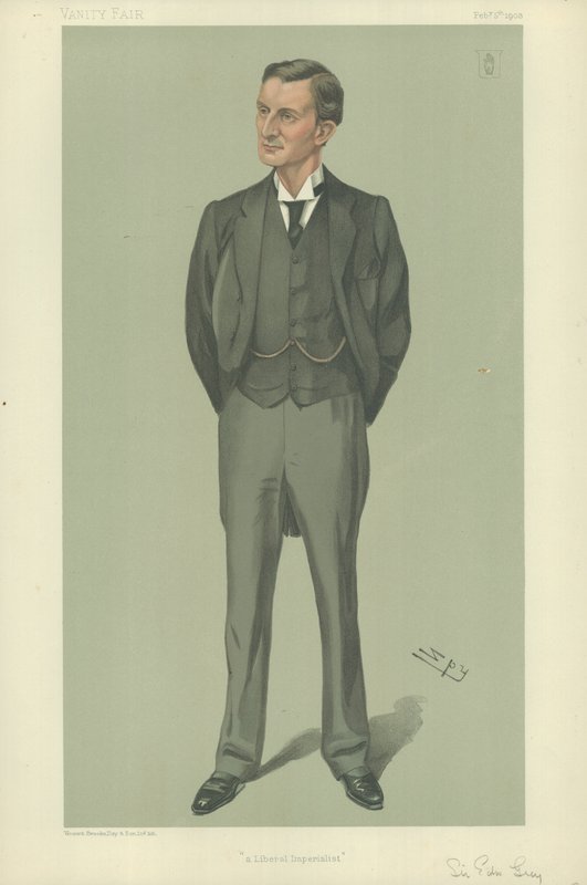 Sir Edward Grey od Leslie Matthew Ward