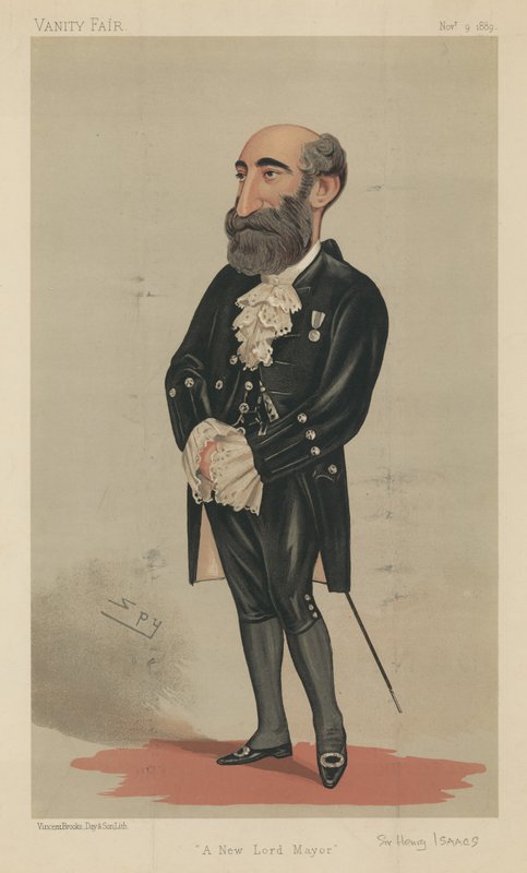 Sir Henry Aaron Isaacs od Leslie Matthew Ward
