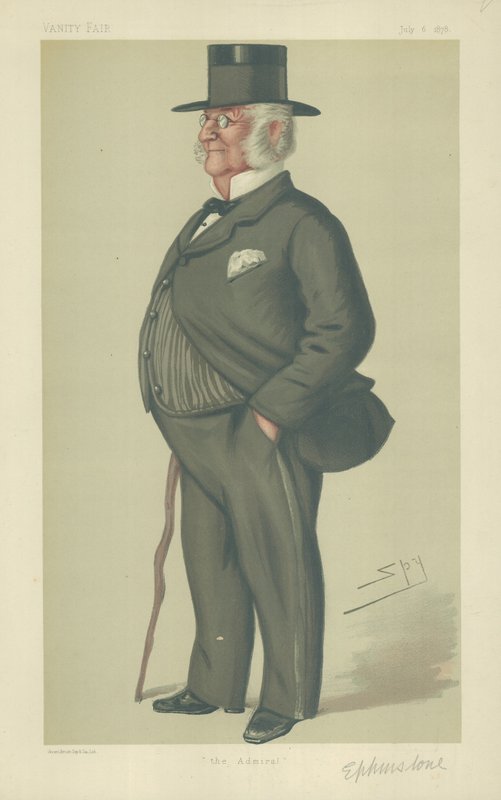 Sir James Dalrymple Horn Elphinstone od Leslie Matthew Ward