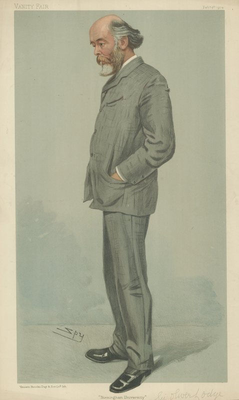 Sir Oliver Joseph Lodge od Leslie Matthew Ward