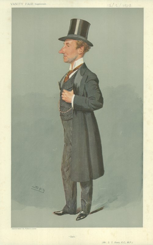Sir Samuel Thomas Evans od Leslie Matthew Ward
