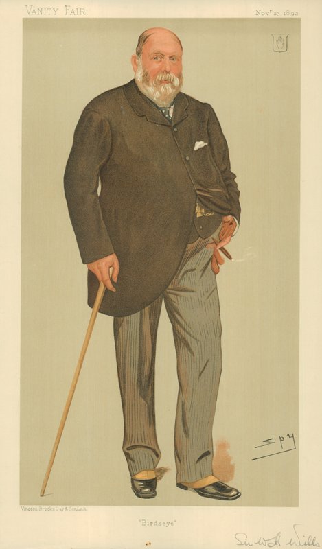 Sir William Henry Wills, Birdseye, 23. listopadu 1893, karikatura Vanity Fair od Leslie Matthew Ward