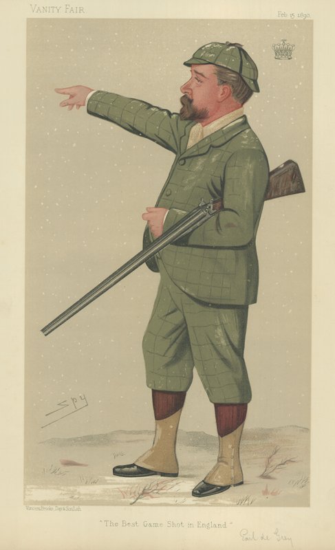 Earl de Grey od Leslie Matthew Ward