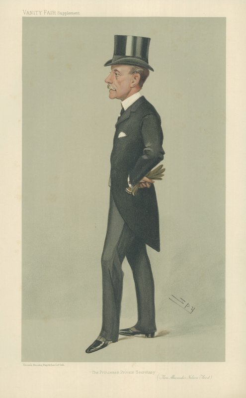 Ctihodný A Nelson Hood od Leslie Matthew Ward