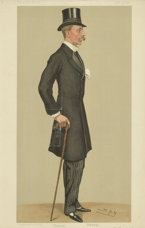 Hon Derek William George Keppel od Leslie Matthew Ward